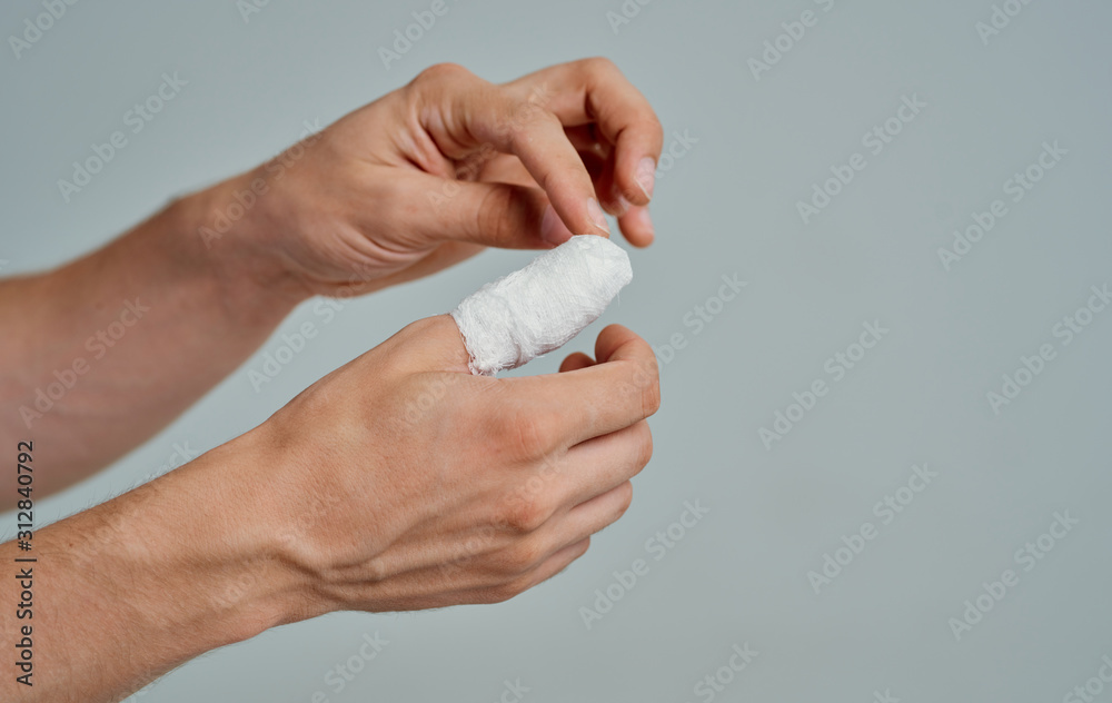 hand with a pill hand with a pill