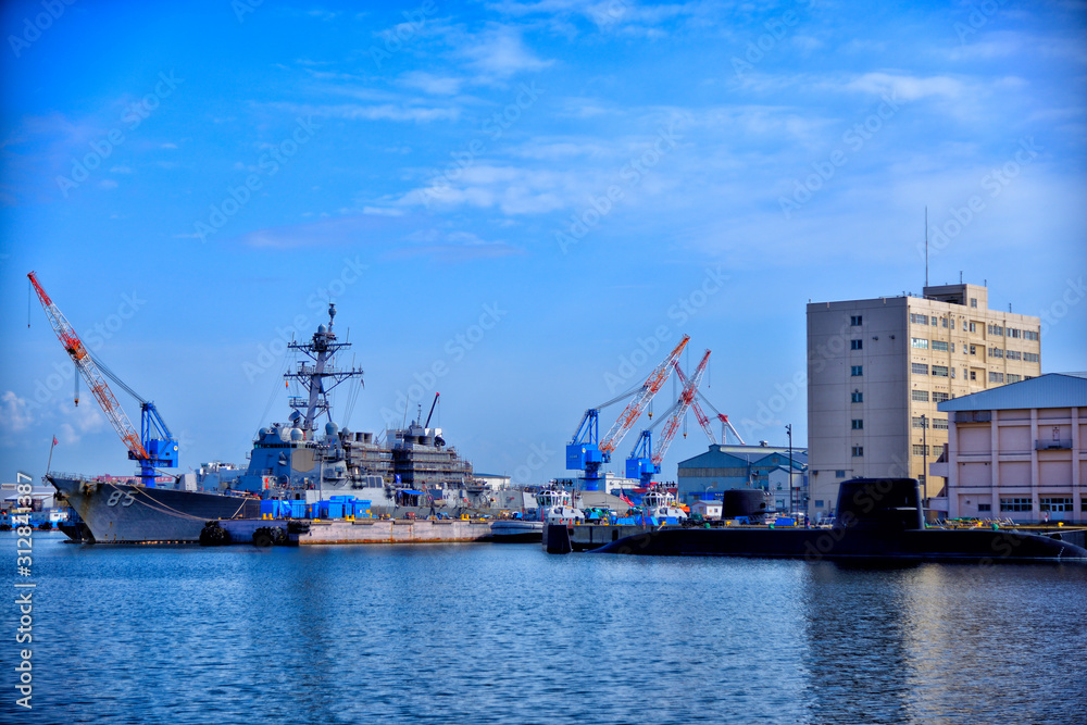 【神奈川】横須賀　ヴェルニー公園からの眺め