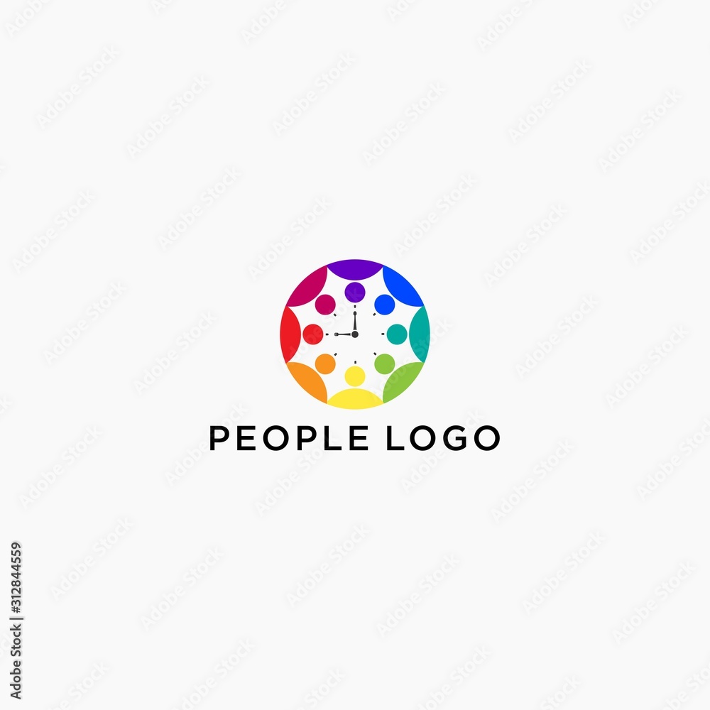 people logo premium people logo premium