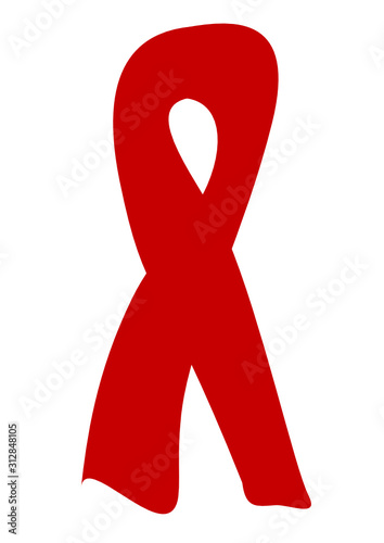 red morning ribbon