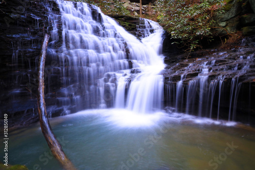 Lower Melton Falls in Obed National Park in Tennessee