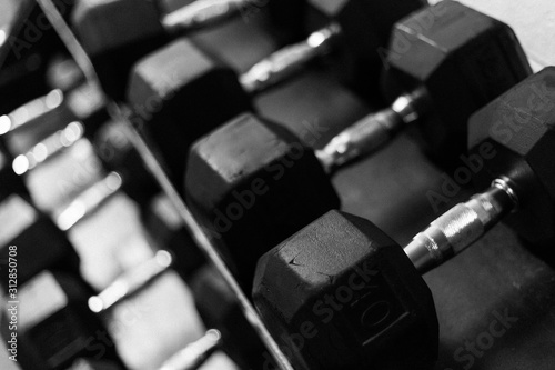 Weights Black and White