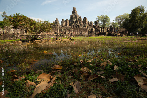archaeological site bayon temple