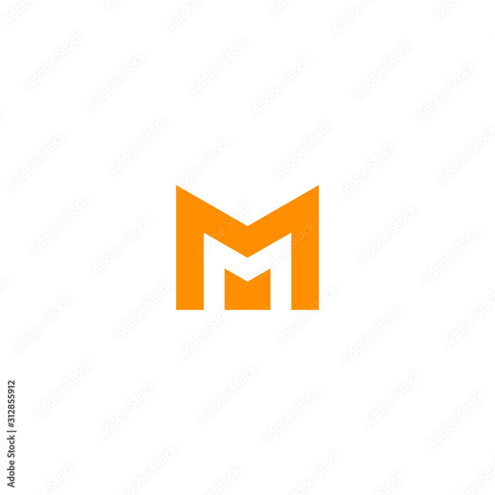 M letter logo design M letter logo design