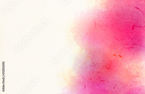 abstract pin red watercolor background