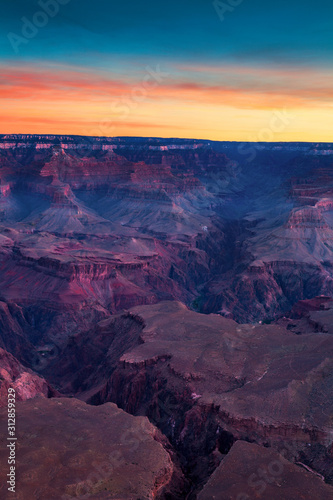 Grand Canyon National Park at Dusk © Andrew S.