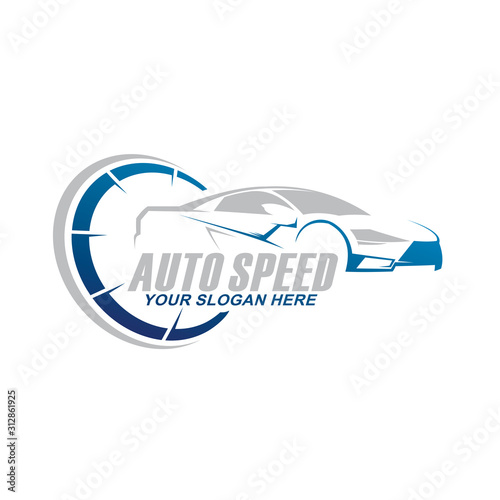 Auto speed, Auto Car, Car Logo and Auto Speed Logo Vector Inspiration 