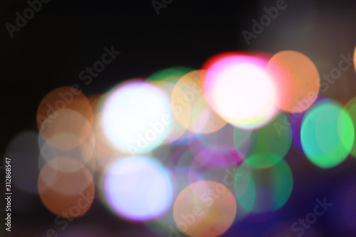 abstract background bokeh blurred beautiful shiny lights Christmas © cdcd