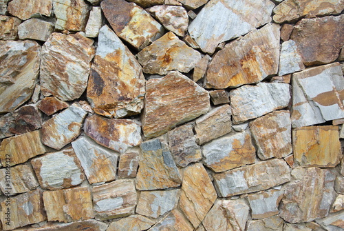 Background of stone wall texture 