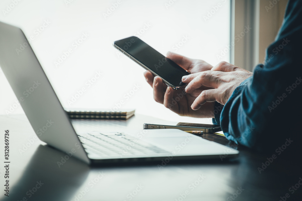 contact marketing businessman professional people thinking while working writing information documents in home offices at desk with computer,laptop,cell phone,business report chart contact marketing businessman professional people thinking while working writing information documents in home offices at desk with computer,laptop,cell phone,business report chart