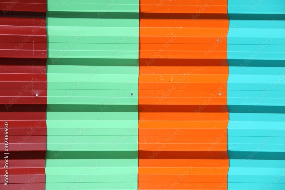 The Colorful roof metal The Colorful roof metal