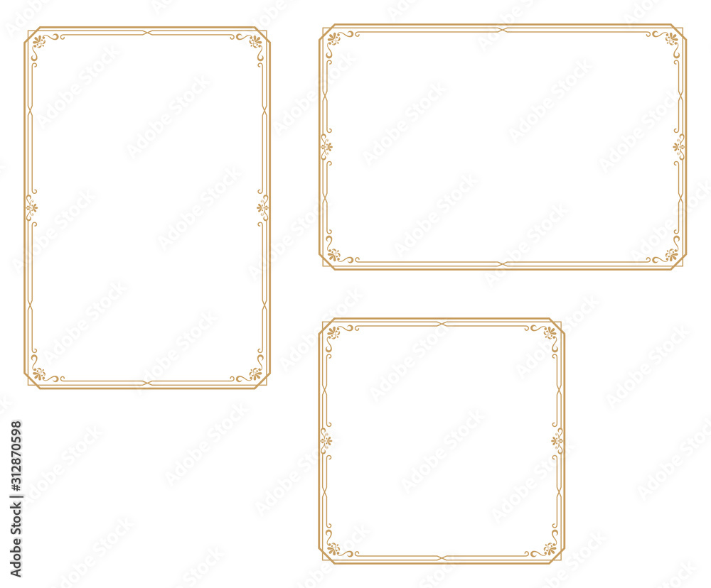 Decorative frame.A frame that gave a change in size to the same design.Good frame for a4 size paper.Certificate frame. Decorative frame.A frame that gave a change in size to the same design.Good frame for a4 size paper.Certificate frame.