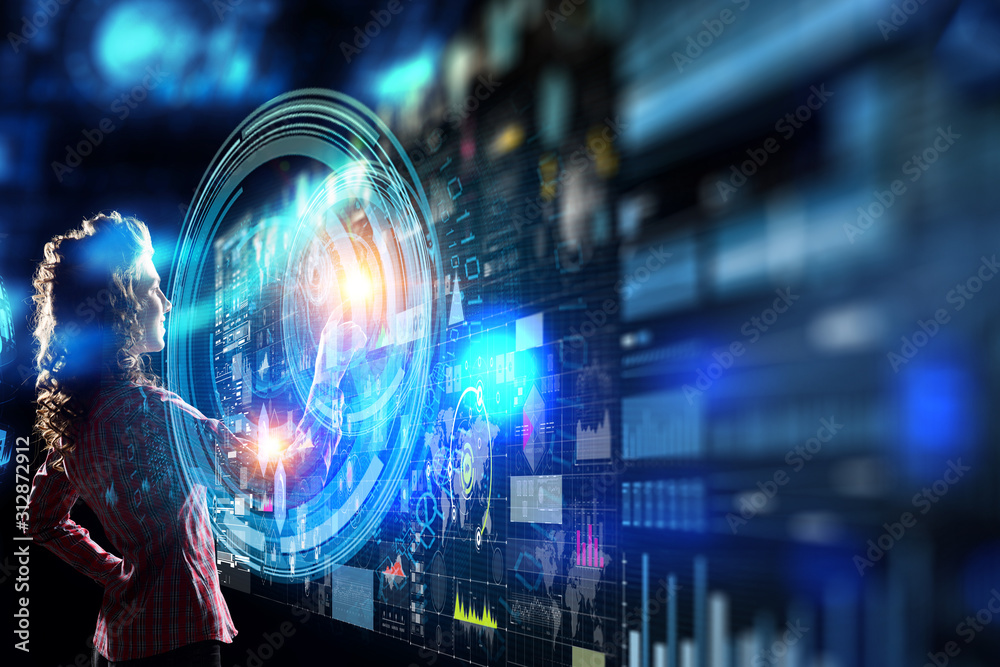 Latest technologies for business. Mixed media Latest technologies for business. Mixed media