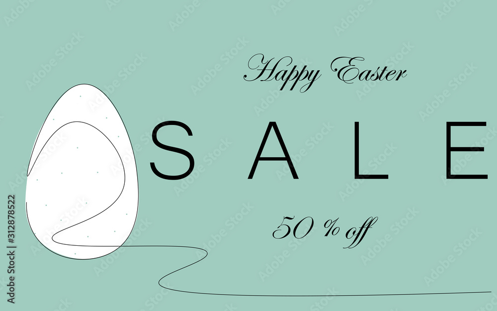Easter sale background vector illustration Easter sale background vector illustration
