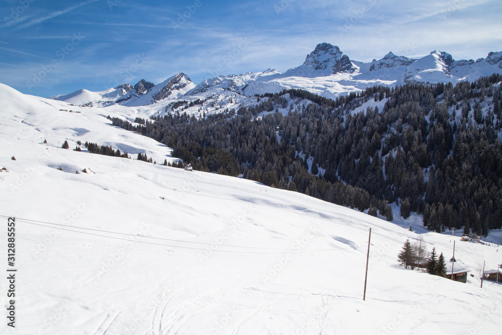 Fototapeta premium Grand-Bornand