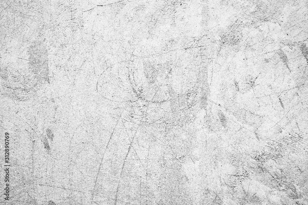 Naklejka premium Texture of a concrete wall with cracks and scratches which can be used as a background