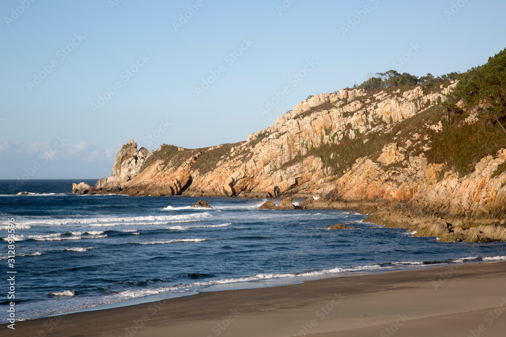 Shore at Barayo Beach, Asturias