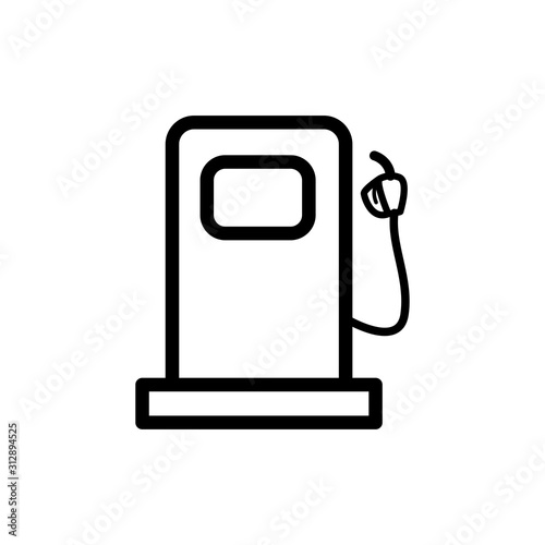 Pump stasiun icon vector design