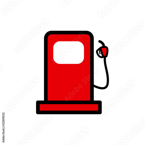 Pump stasiun icon vector design