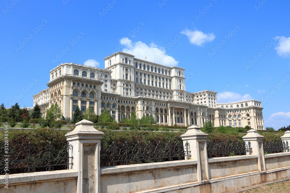 Obraz premium Bucharest landmarks, Romania