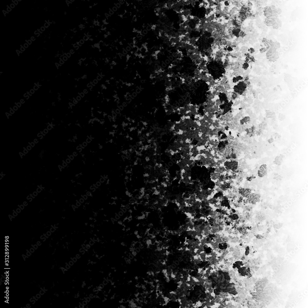 Misty Black and White Transition Graphic Texture Background