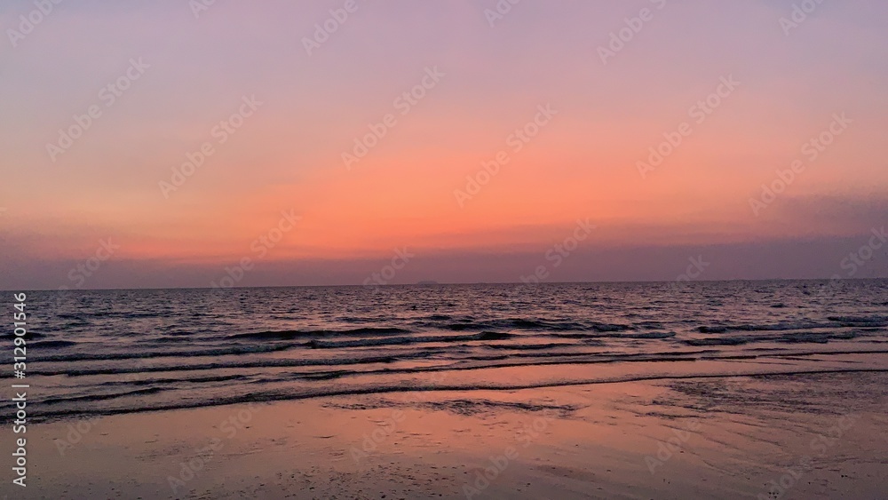 Sunset Jomtien Beach Sunset Jomtien Beach