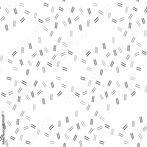 The vector seamless pattern. Cute black confetti pattern. Vector for wallpaper  child apron  fabric  textile pattern. Endless print. Background illustration vector.