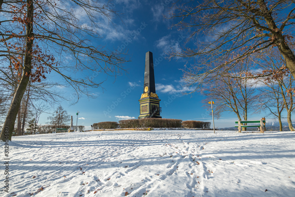 Monument to General Gablenz in Trutnov Stock Photo | Adobe Stock