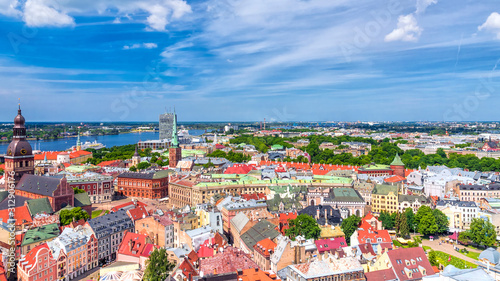 View of old Riga, Latvia