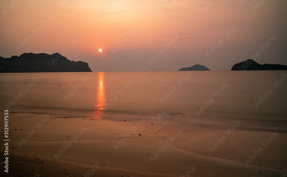 Seascape - Sunset Southern Thailand