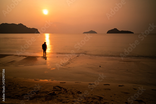Sunset Seascape - Thailand © David