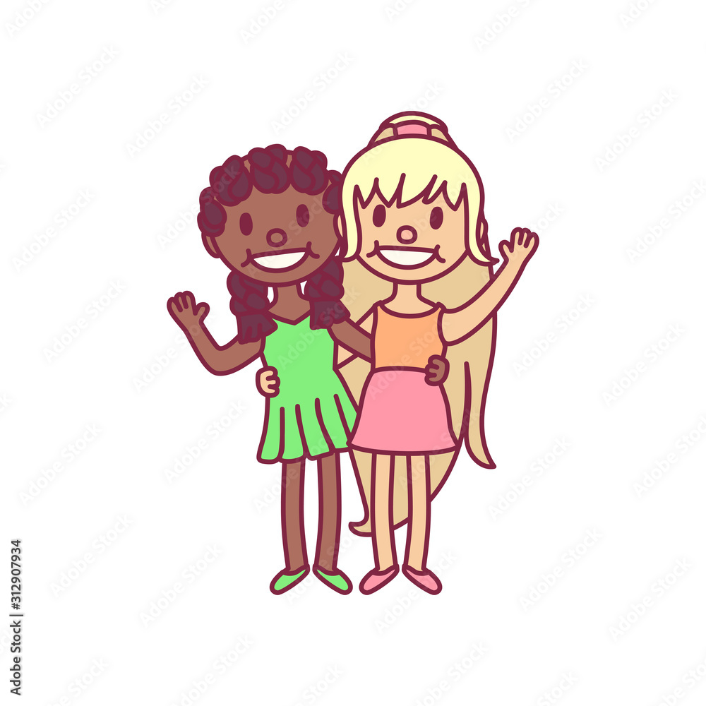vector cute cartoon kids, child vector cute cartoon kids, child