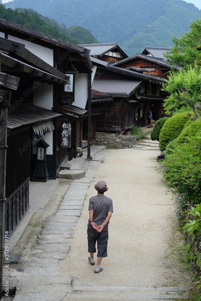 Strolling around Magome, one of Japanese most preserved old town 