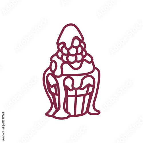 vector cute cupcake sweets art