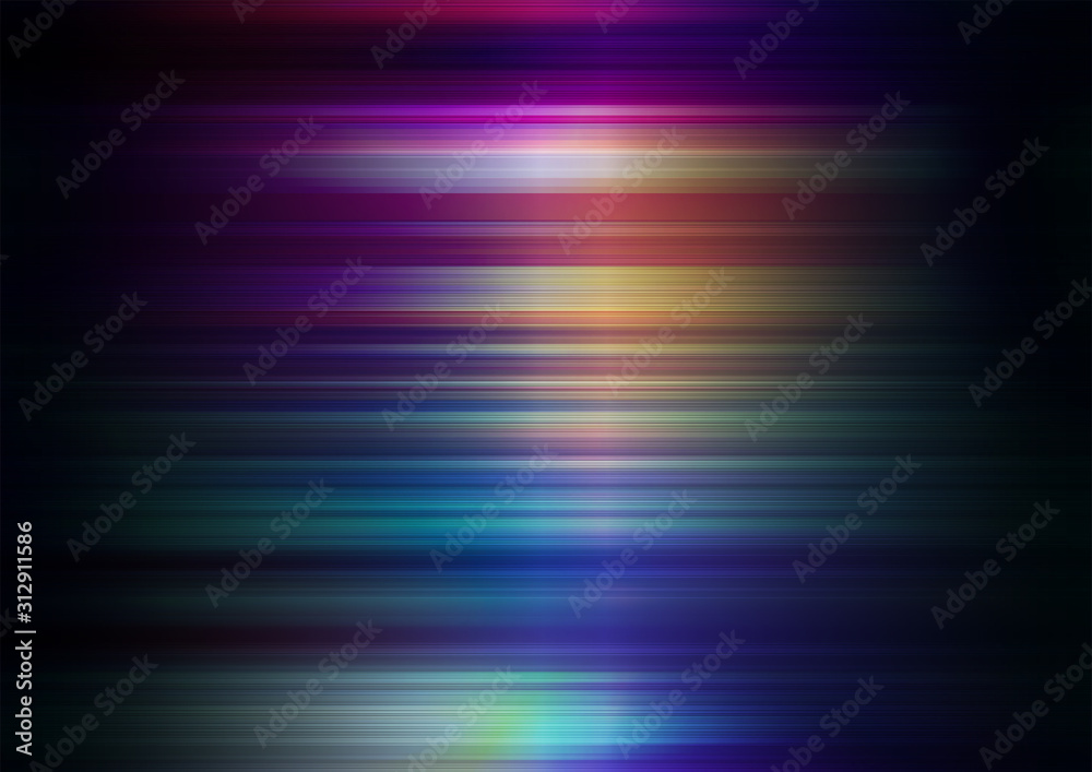 Speed lines with gradient background