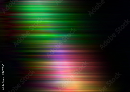 Speed lines on colorful background