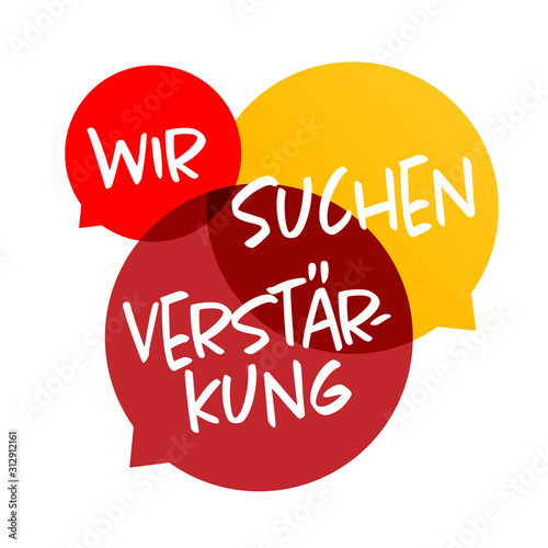 Wir suchen Verstärkung	