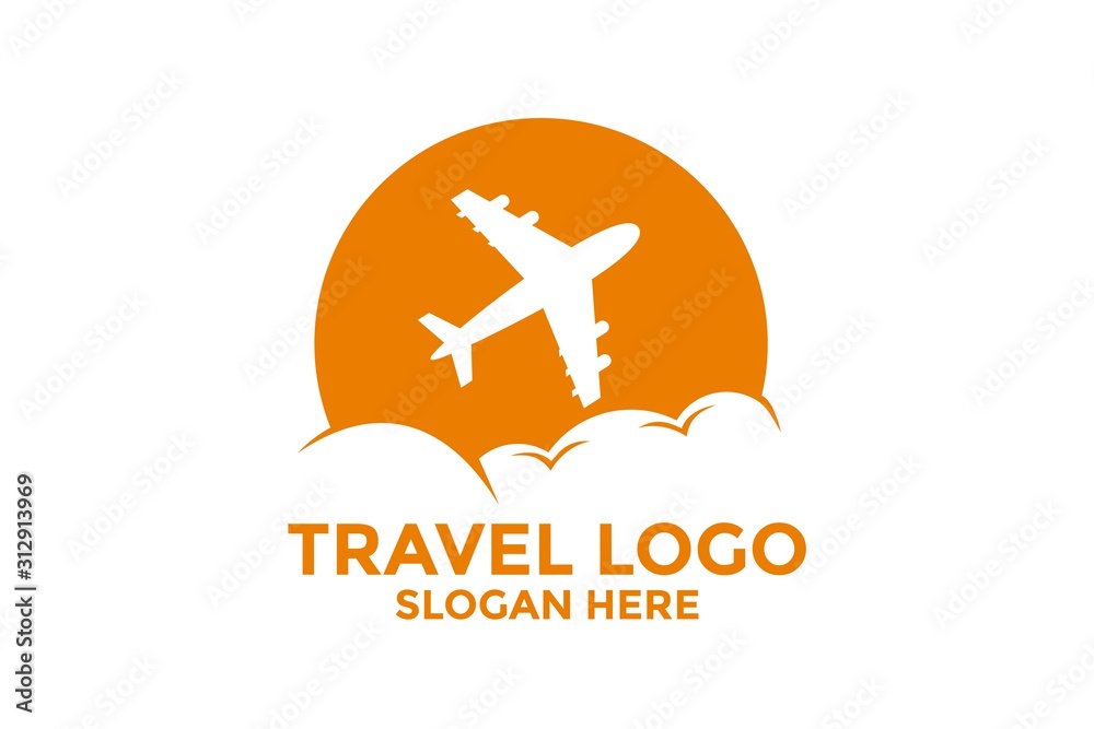 Travel Logo Icon, Travel Logo Template
