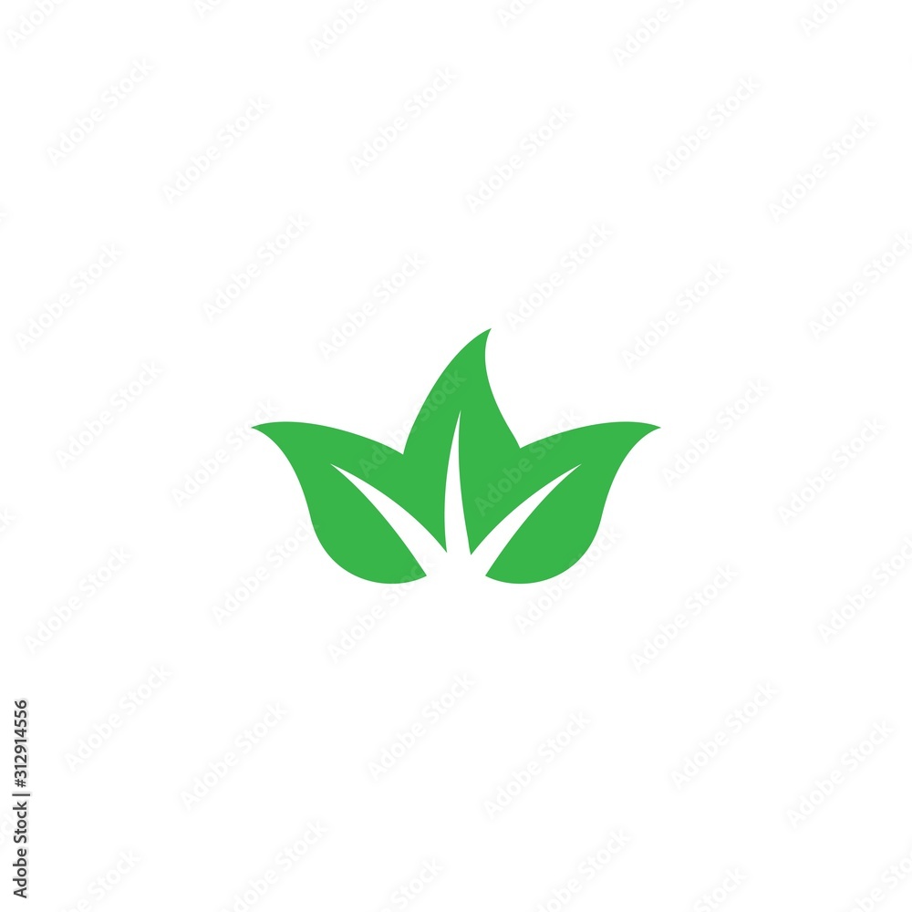 Tree leaf vector logo design, eco-friendly concept Tree leaf vector logo design, eco-friendly concept