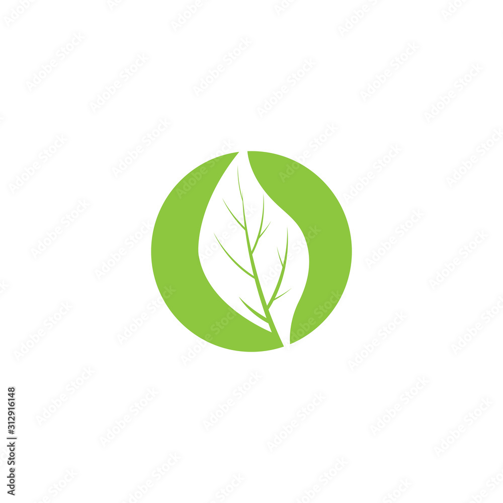 Vegan Logo Template vector symbol Vegan Logo Template vector symbol
