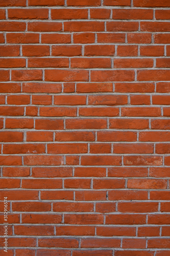 Obraz premium red brick wall