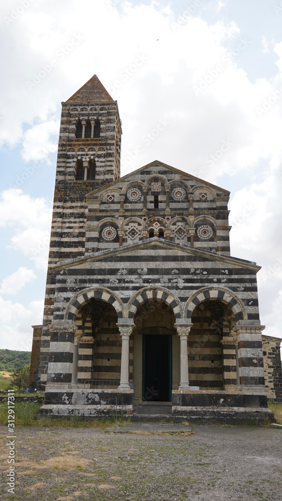 basilica della santissima trinità di saccargia, Codrongianos, Sardaigne, Italie