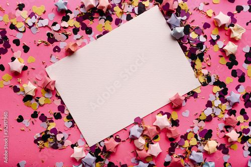 St.Valentine cards set,on different background.Decoration latters.
