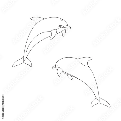 vector cartoon animal clip art