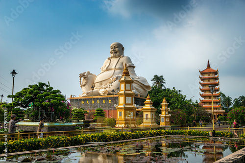 Buddha at Vinh Trang Pagoda