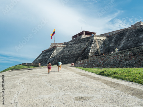San Felipe de Barajas Castle in Cartagena de Indias - Colombia