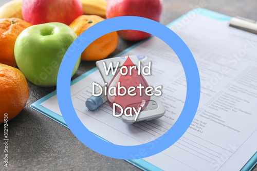 Laboratory test, glucometer...