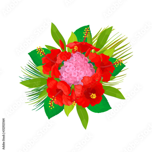 vector tropical pattern clip art