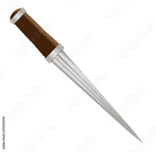 Stiletto Style Pointed Dagger