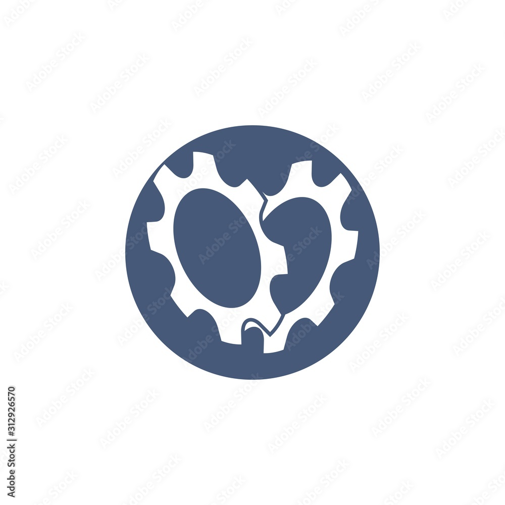 Gear Logo Template